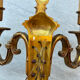 Paires d’appliques bronze Louis XVI Lucien Gau