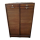 Meuble classeur à double rideaux