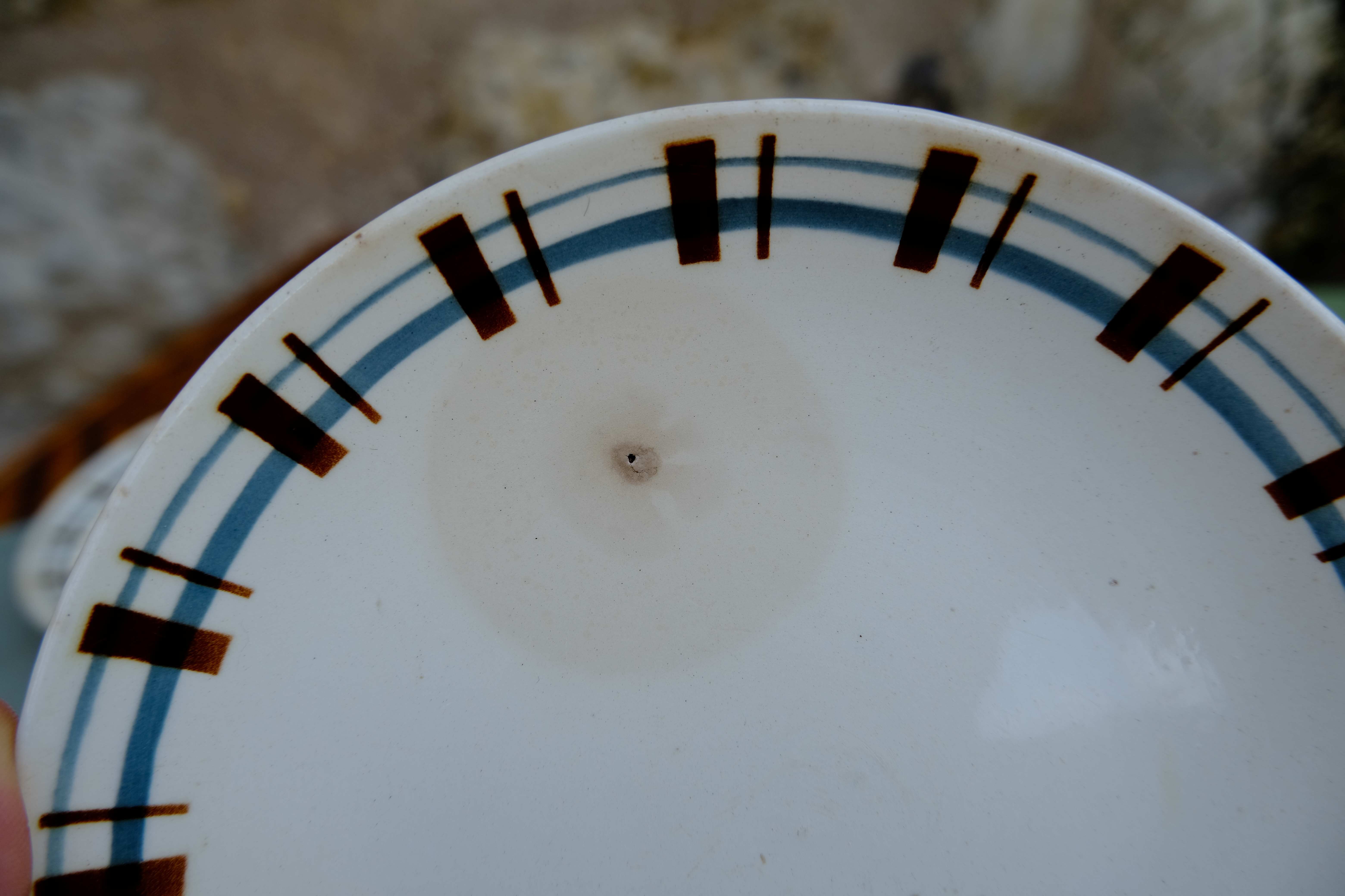 Cheese or dessert plates, Digoin and Sarreguemines 9205
