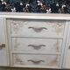 Commode Art Déco pied moustache  relookée