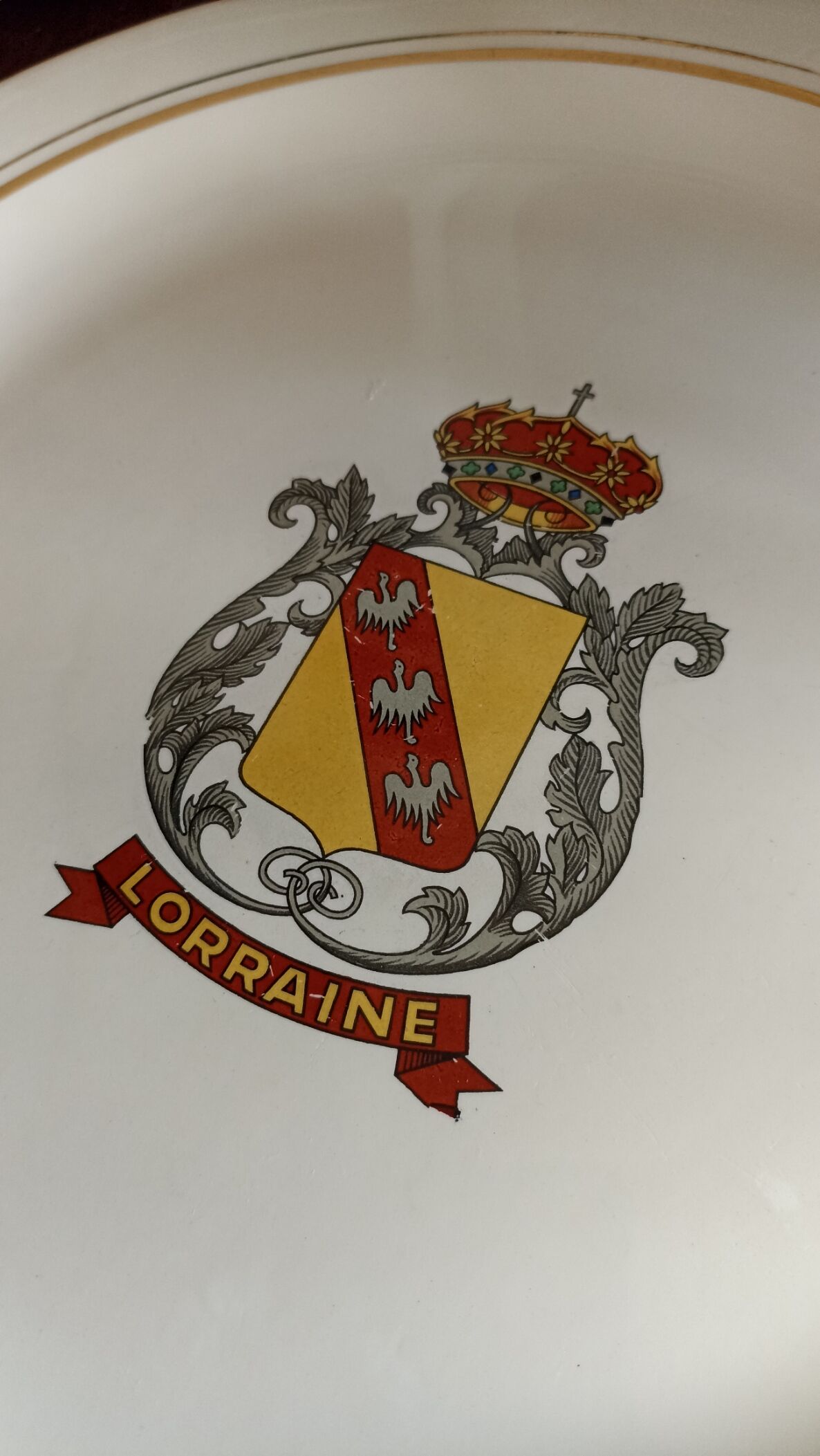Serving dish Salins - Dukes of Lorraine