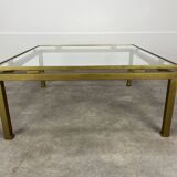 Table basse Guy Lefèvre pour Maison Jansen 1970