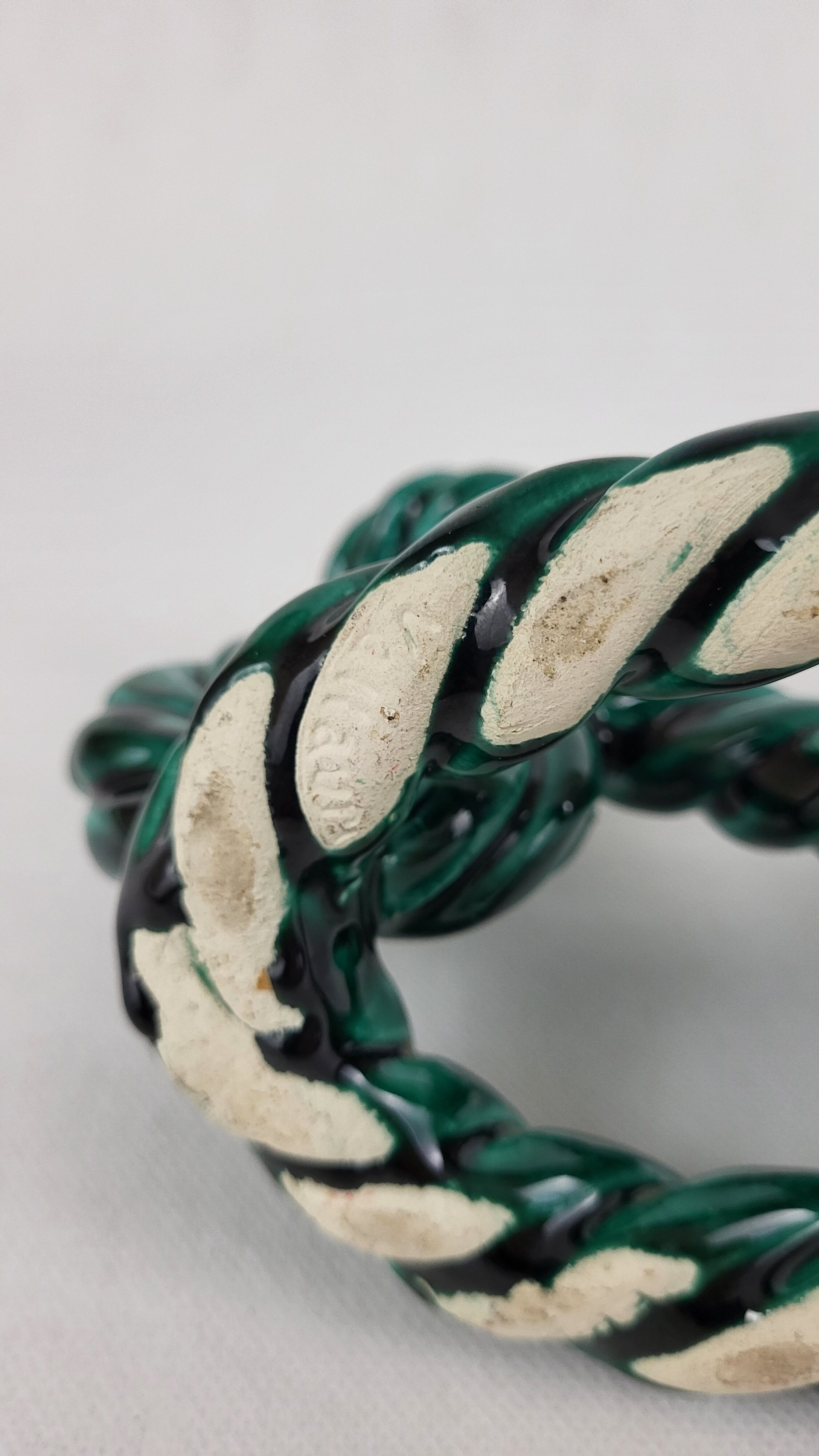 Candlestick 2 ceramic lights from Vallauris