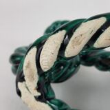 Candlestick 2 ceramic lights from Vallauris