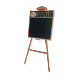 Vintage school table with abacus