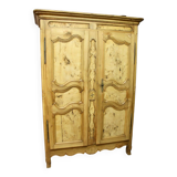 19th Century Bressane Cabinet in Burl Ash