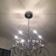 Metal chandelier