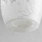 Lampe suspendue en verre tchécoslovaque, années 1970
