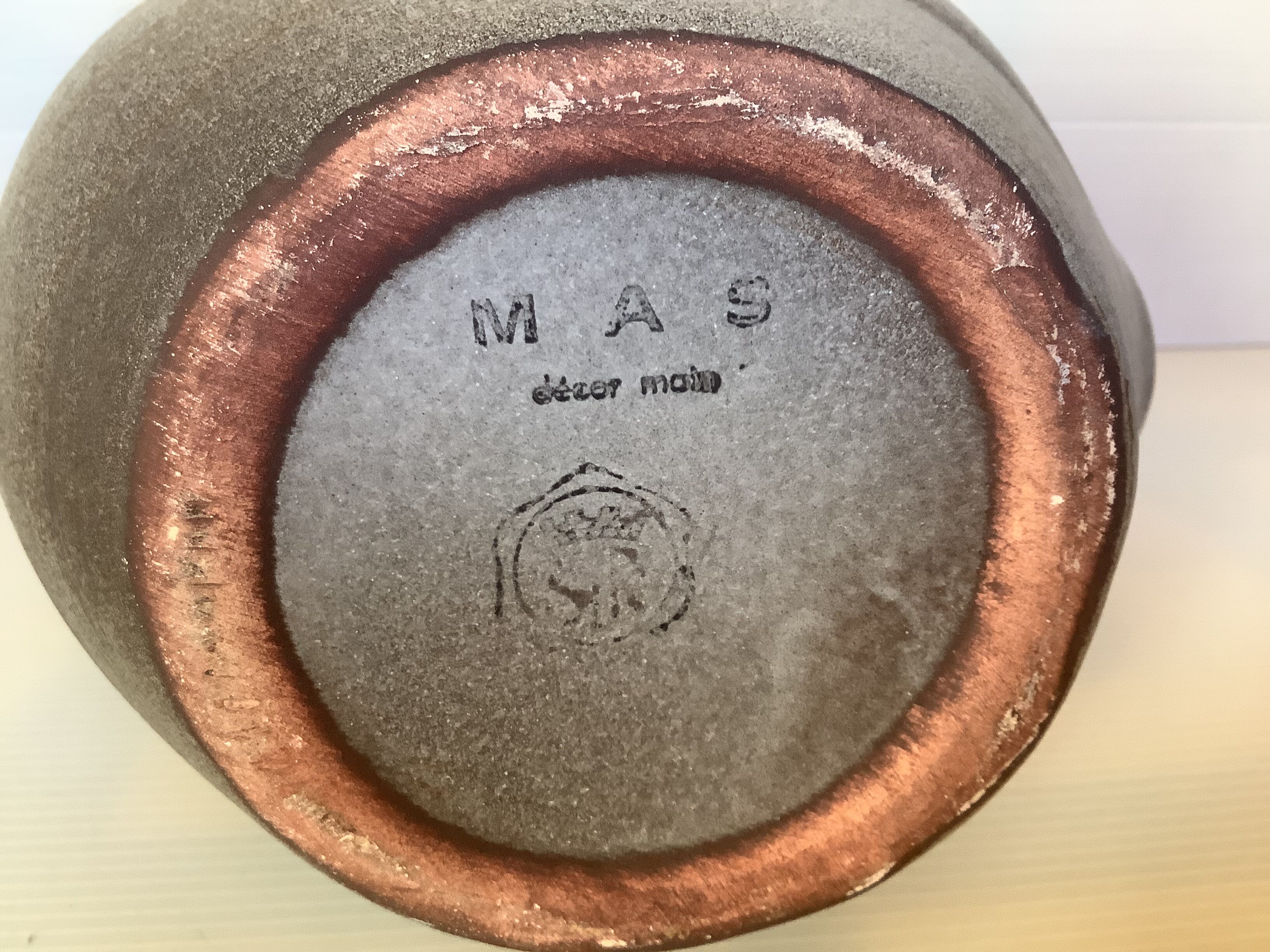 Pichet céramique zoomorphe