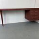 Danish modernist desk in teak, 1950s