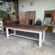 Table de ferme brutaliste