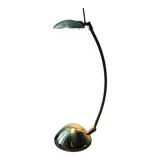 Lampe de bureau dorée style Arc Vintage