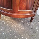 Antique Louis XVI style corner unit with marble top