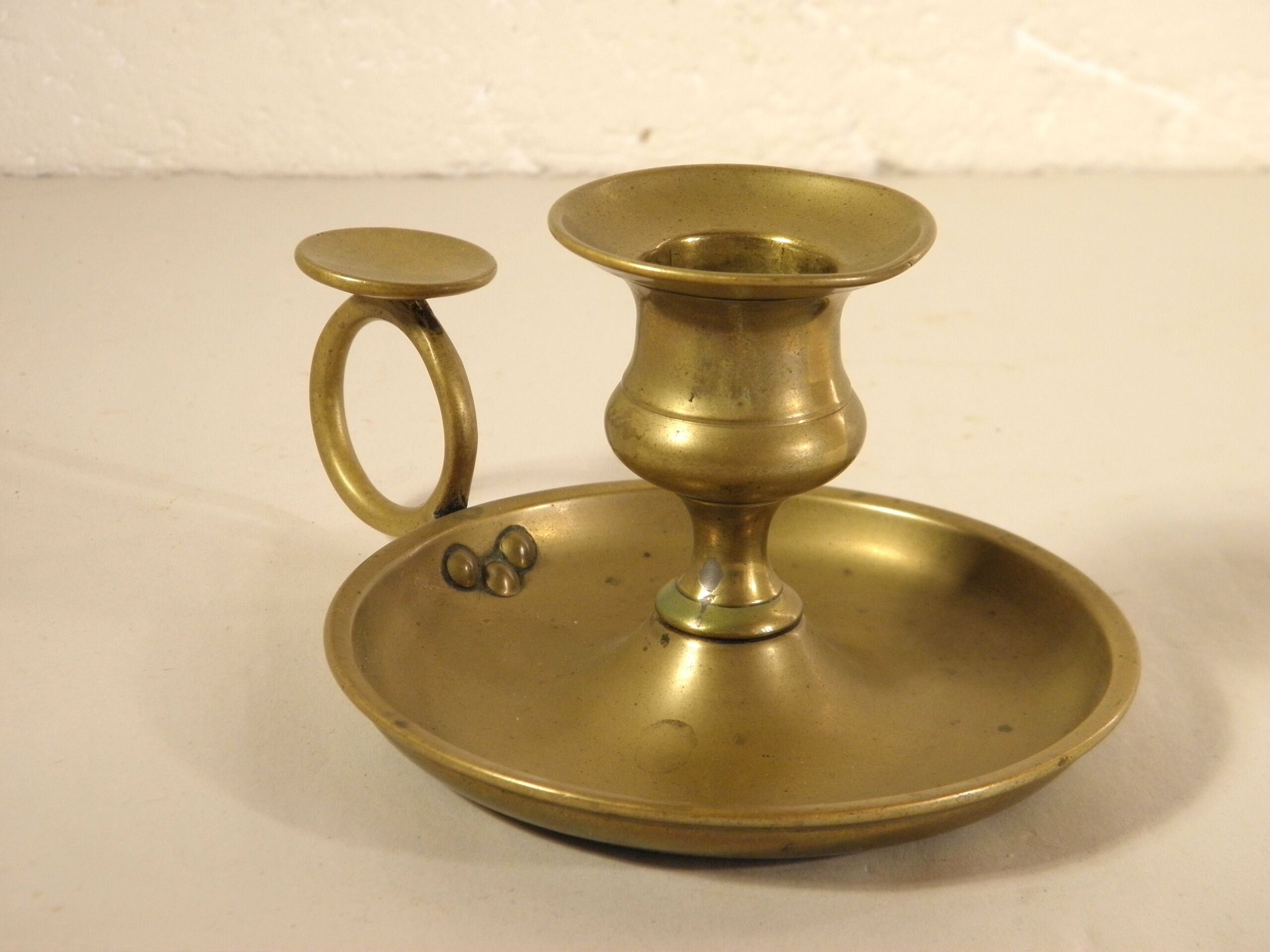 Brass candle holder