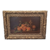 Belgium oil painting by G. Henrotte Fruit Still Life 1914
