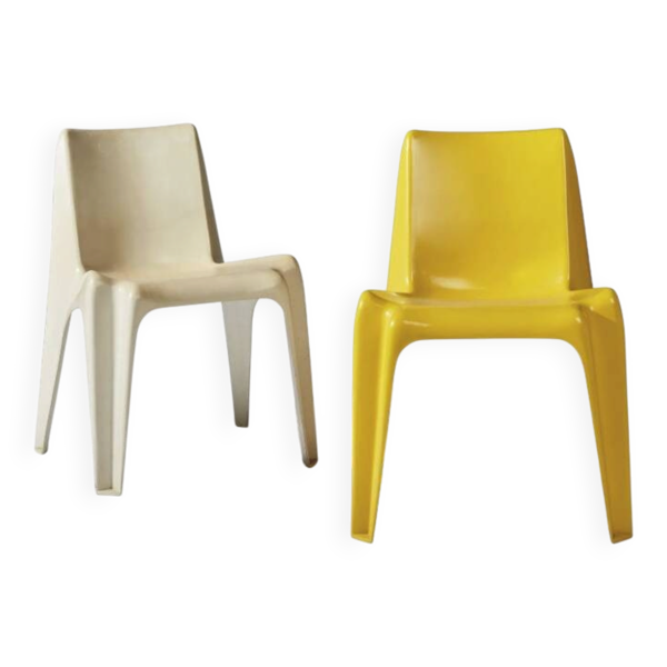 Deux chaises cantilever modèle BA1171, Helmut BATZNER — Beyit