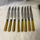 Set of 8 old knives