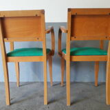 Pair of Bridge armchairs