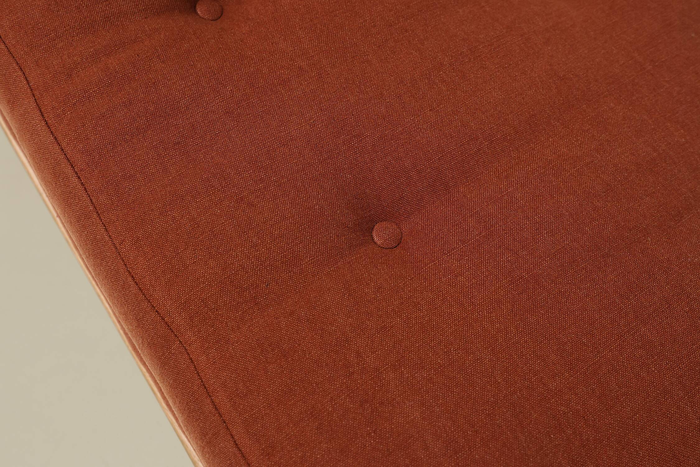 French hand carved oak daybed in Empire style