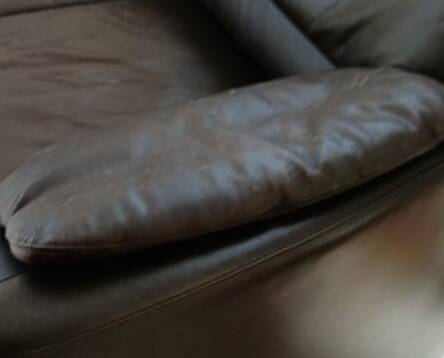 Roche Bobois leather sofa