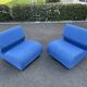 Pair of Don Chadwick heaters by herman Miller 1970 vintage armchair design