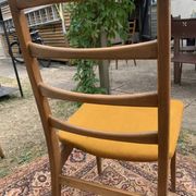 Pair of Vintage Scandinavian "Ladderback" Chairs (1960) - To Restore