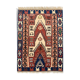 Wool antique kilim, tribal motif wool area rug- 212x290cm