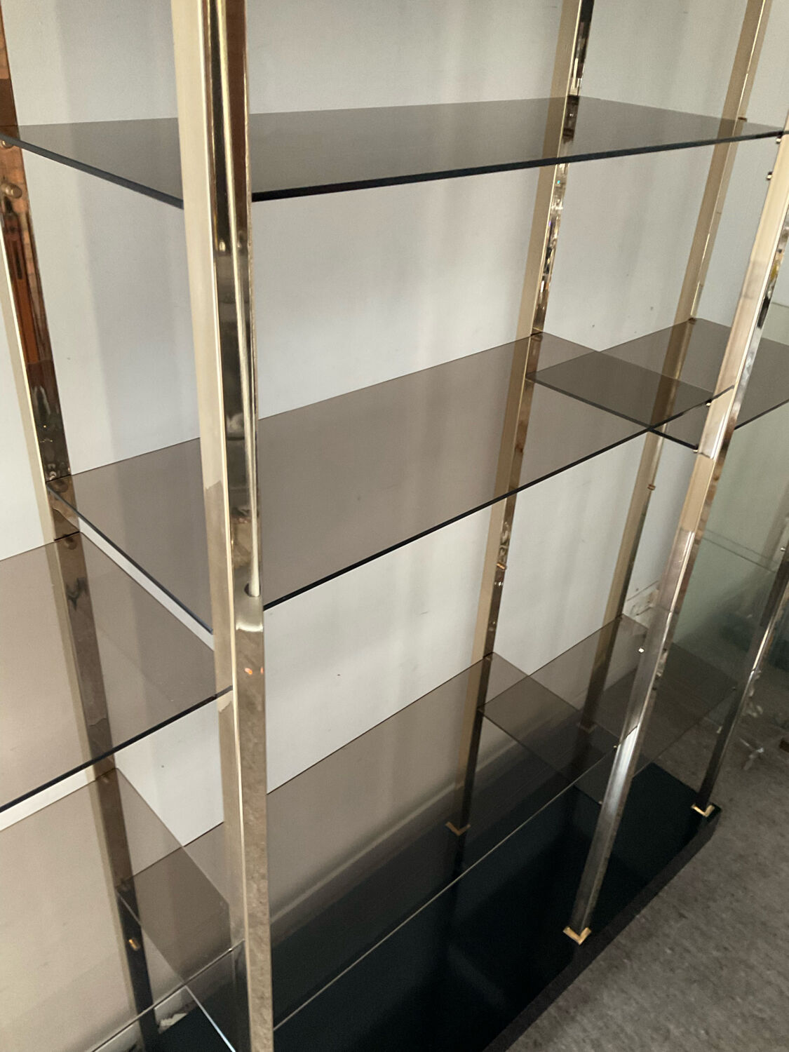 Belgo chrom shelf from the 70s and 80s