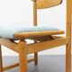 Vintage eetkamerstoelen | Eiken | Nieuwe stoffering