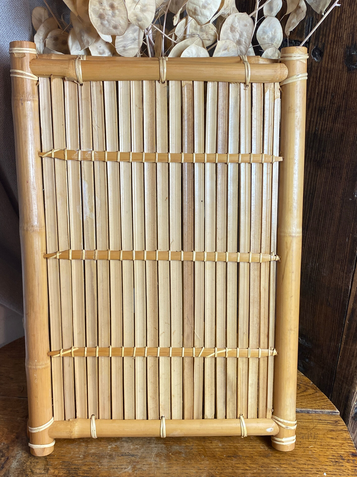 Bamboo platter
