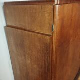 Asymmetrical vintage art deco style sideboard