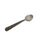 Silver salt spoon, Mexico, 1950s