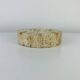 Round travertine ashtray, vintage