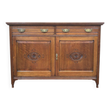 English buffet from the late 19th century in walnut.