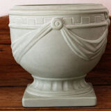 Art Deco ceramic pot cover