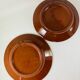 4 bowls + 2 saucers glazed terracotta Bulgarian Monastery of Troyan