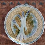 Plate asparagus slurry