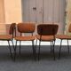 Suite of 4 chairs Carolina Prefacto by Airborne 50s - 60s