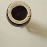 Vase en céramique marron