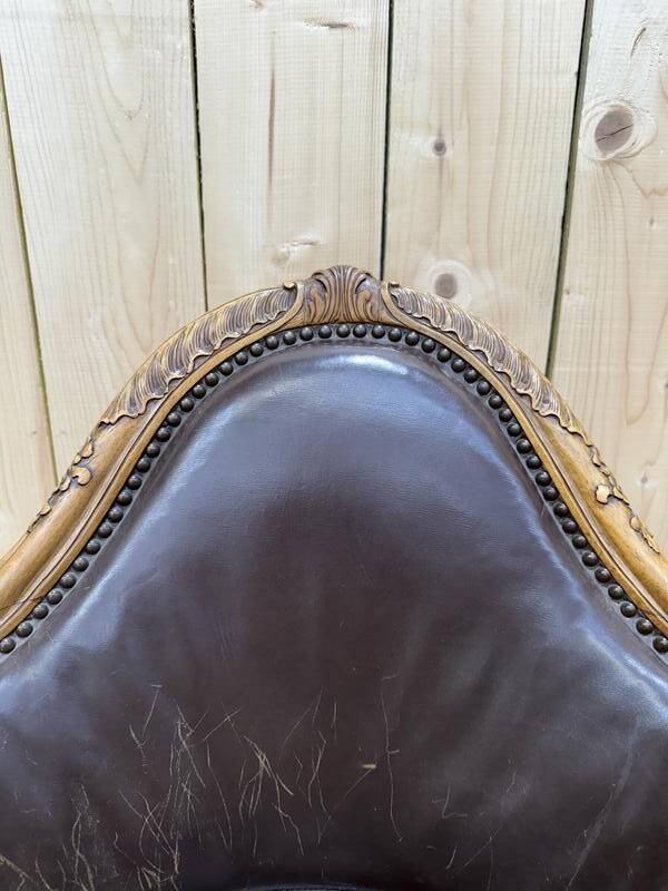 Fauteuil de bureau style Louis XV style "Couillard"