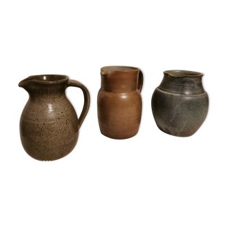 Lot 3 pitchers sandstone