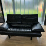 B&B leather sofa