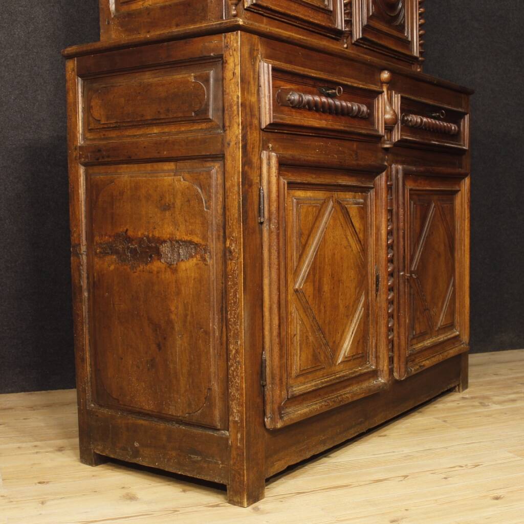 Antique French cupboard from 18th century