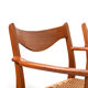Danish teak dining chairs by Arne Wahl Iversen Glyngøre Stolefabrik
