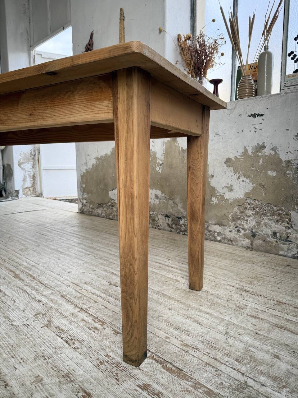 Pine farmhouse table 180cm