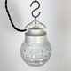 Vintage White Porcelain Pendant Light, 1970s