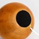Ornamental lamp base made of elm wood, Italy 1960s.