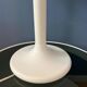 Vintage white Space Age Dijkstra mushroom table lamp