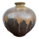 Large flared stoneware vase Art Deco
