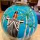 Vase boule Émaux de Longwy